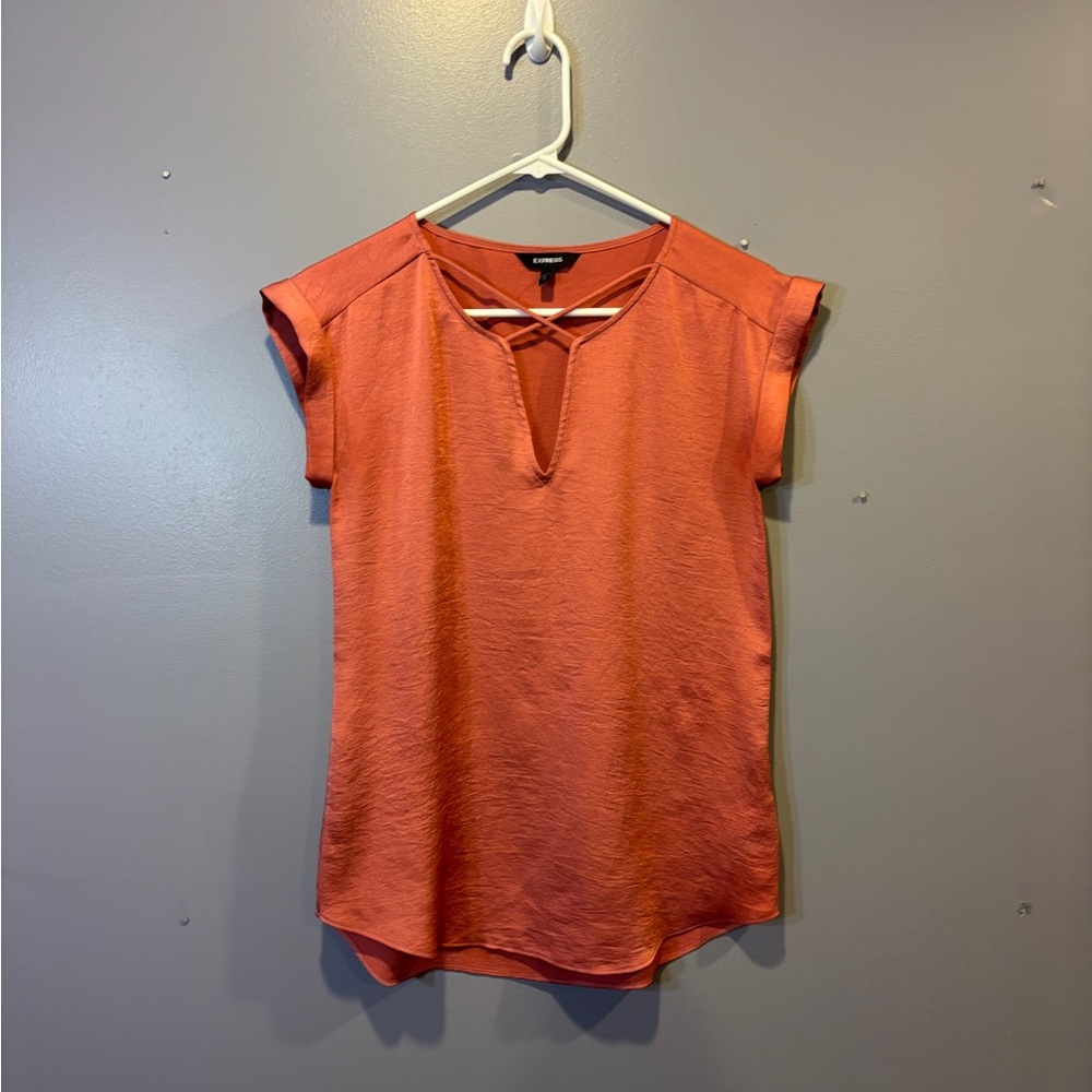 Express Cap Sleeve Blouse